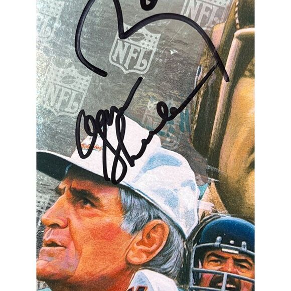 Wheaties Box Signed By Don Shula Dick Butkus Sammy Baugh NFL 75th - Picture 3 of 5